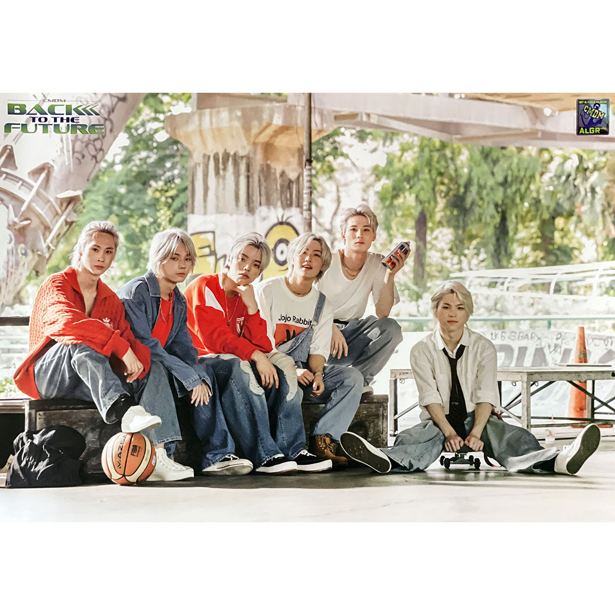 커맨더맨 | CMDM | 1ST SINGLE ALBUM [ BACK TO THE FUTURE ] (VER. A) POSTER ONLY