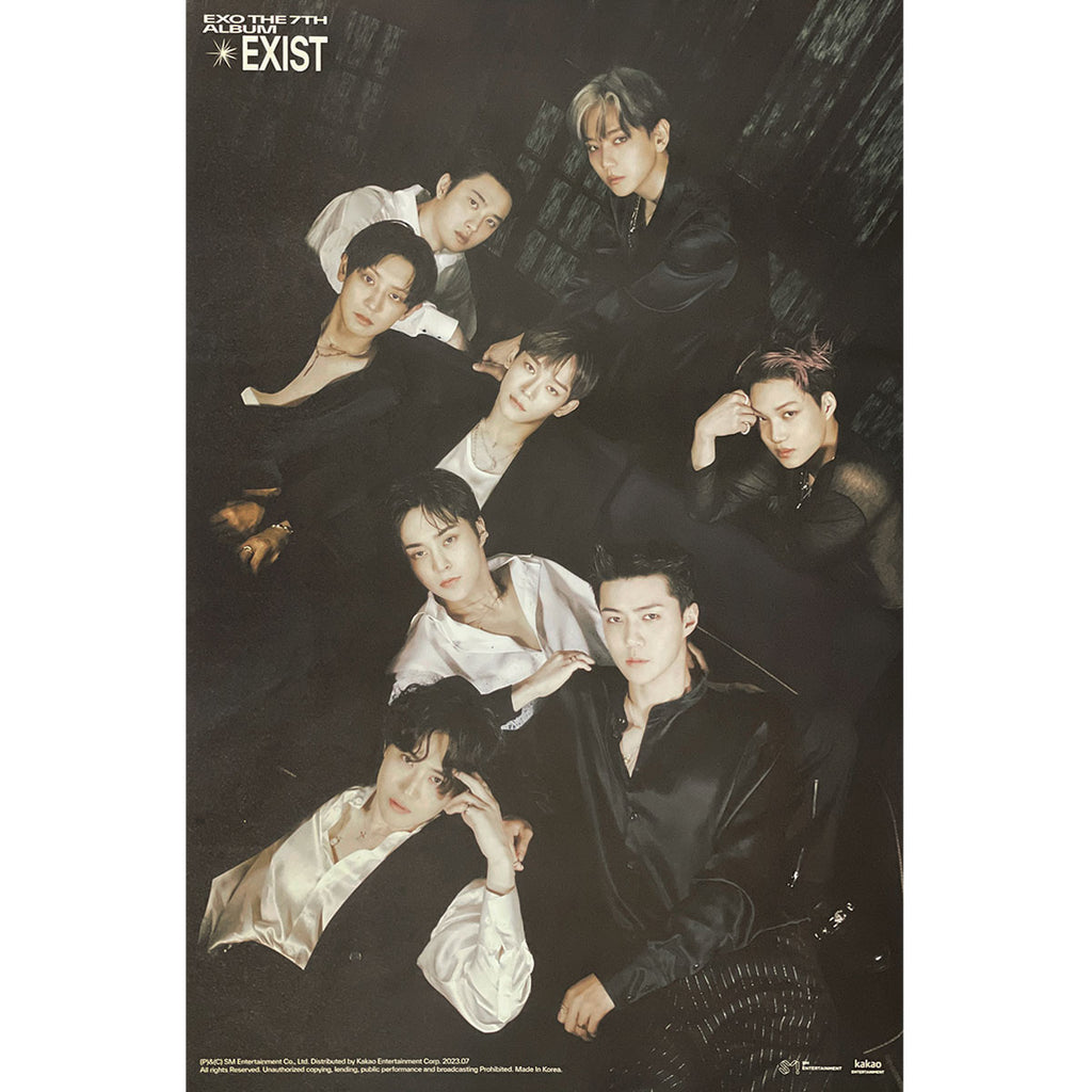 엑소 | EXO | 7TH ALBUM [ EXIST ] | (DIGIPACK VER.) POSTER ONLY