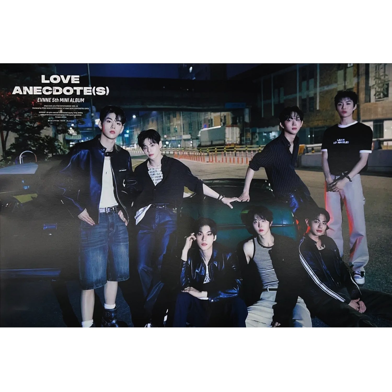 이븐 | EVNNE 5TH MINI ALBUM [ LOVE ANECDOTE(S) ] POSTER ONLY