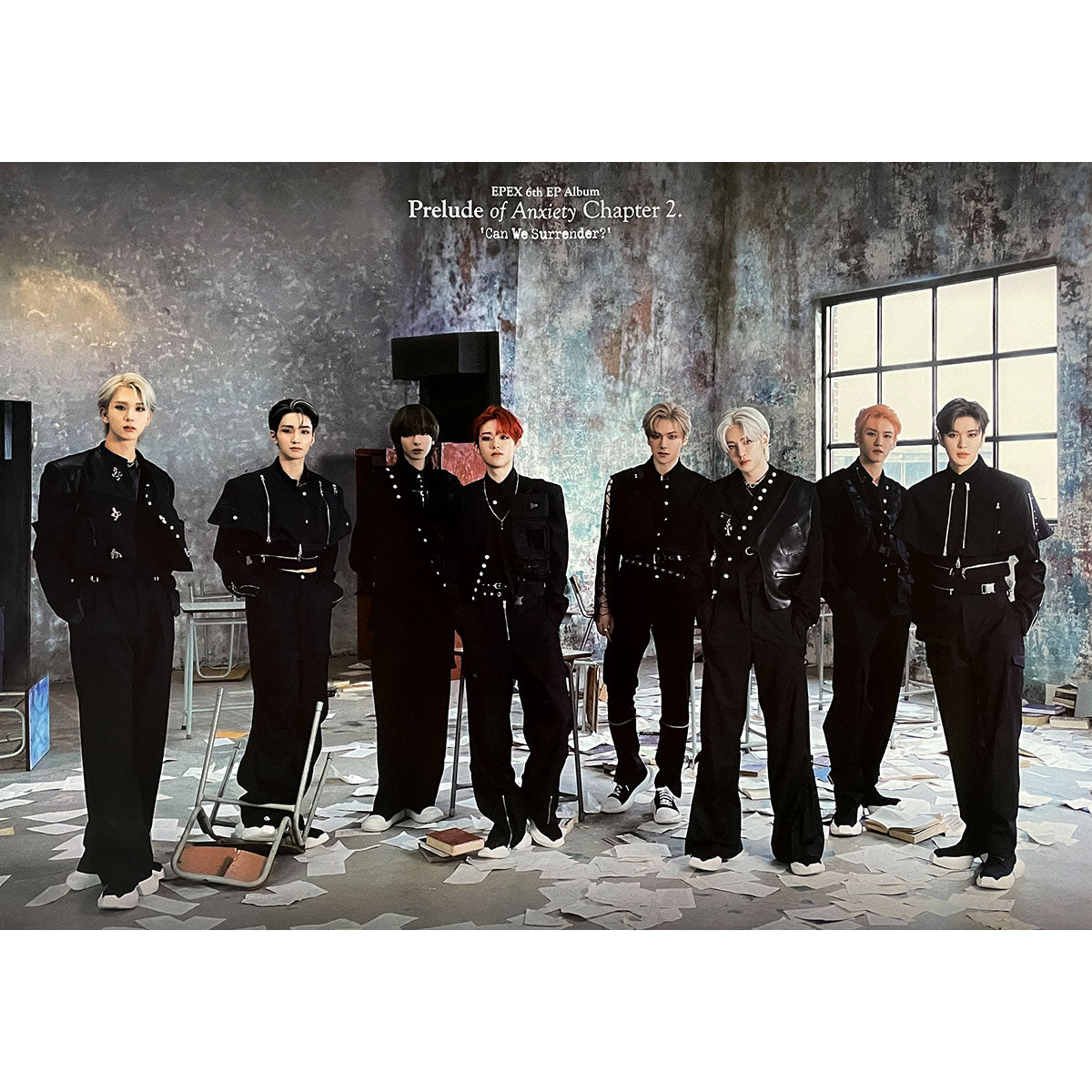 이펙스 | EPEX | 6TH EP [ PRELUDE OF ANXIETY CHAPTER 2. : CAN WE SURRENDER?] | (GOLD SHOT VER.) POSTER ONLY