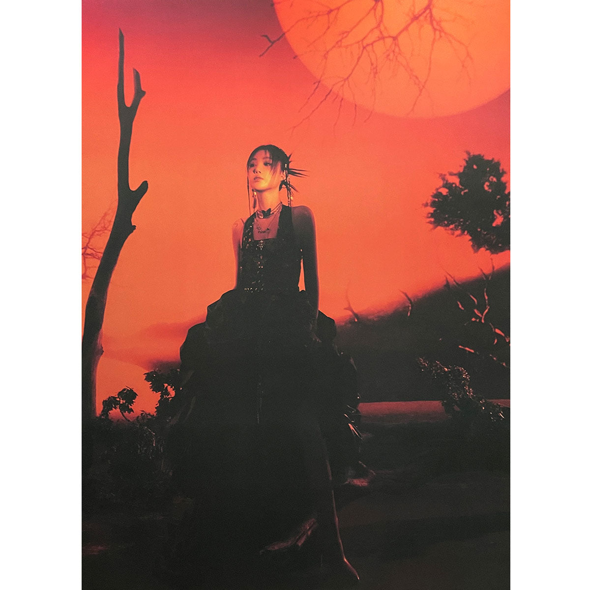 수진 | SOOJIN | 1ST EP [ 아가씨 ] | (RED VERSION B) POSTER ONLY