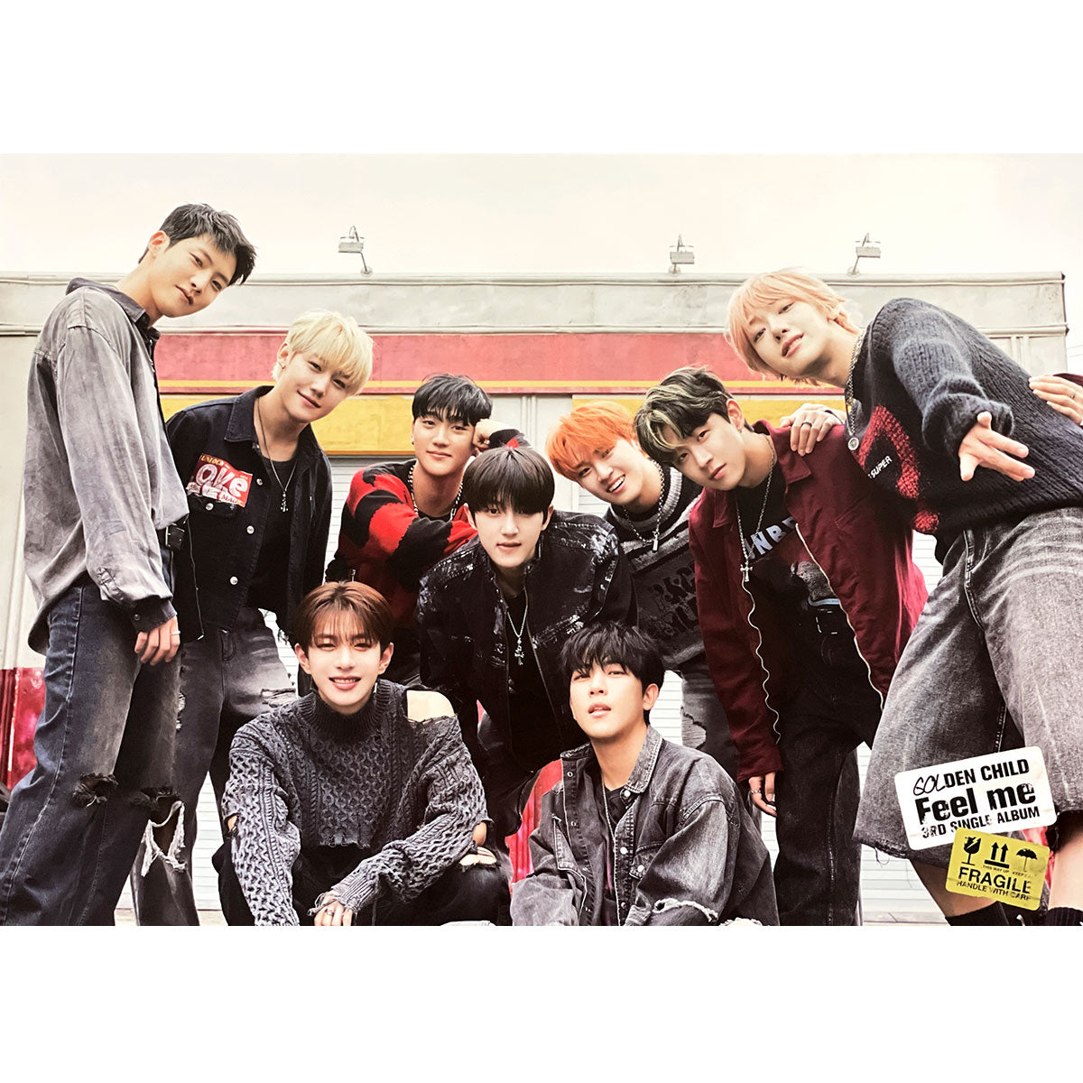 골든차일드 | GOLDEN CHILD | 3RD SINGLE ALBUM [ FEEL ME ] | (CONNECT VER.) POSTER ONLY