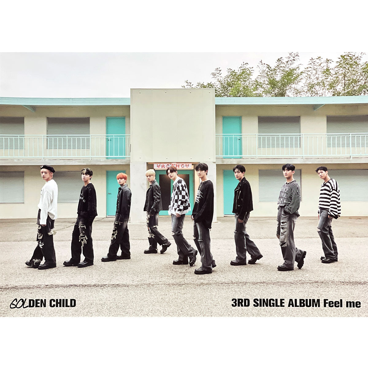 골든차일드 | GOLDEN CHILD | 3RD SINGLE ALBUM [ FEEL ME ] | (YOUTH VER.) POSTER ONLY