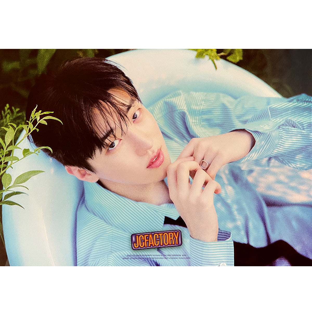 재찬 | JAECHAN | 1ST MINI ALBUM [ JCFACTORY ] | (VIOLET VER.) POSTER ONLY