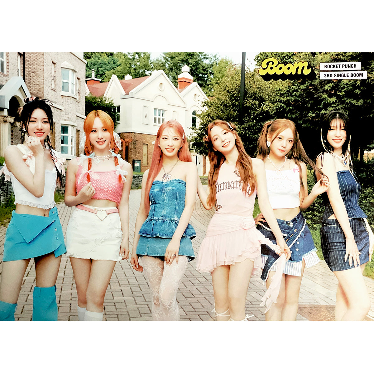 로켓펀치 | ROCKET PUNCH | 3RD SINGLE ALBUM [ BOOM ] | (A VER.) POSTER ONLY