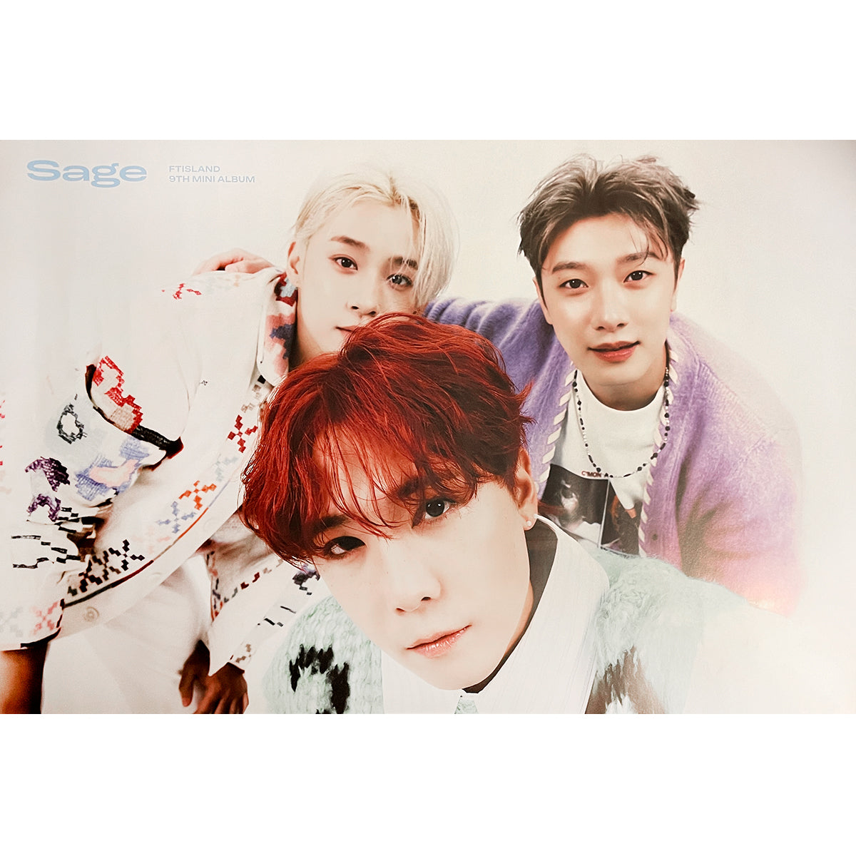에프티아일랜드 | FTISLAND | 9TH MINI ALBUM [ SAGE ] | POSTER ONLY