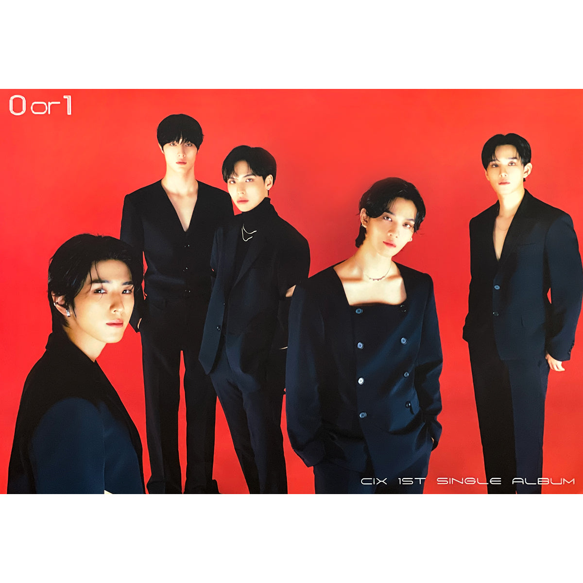 씨아이엑스 | CIX | 1ST SINGLE ALBUM [ 0 OR 1 ] | (ANDROID VER.) POSTER ONLY