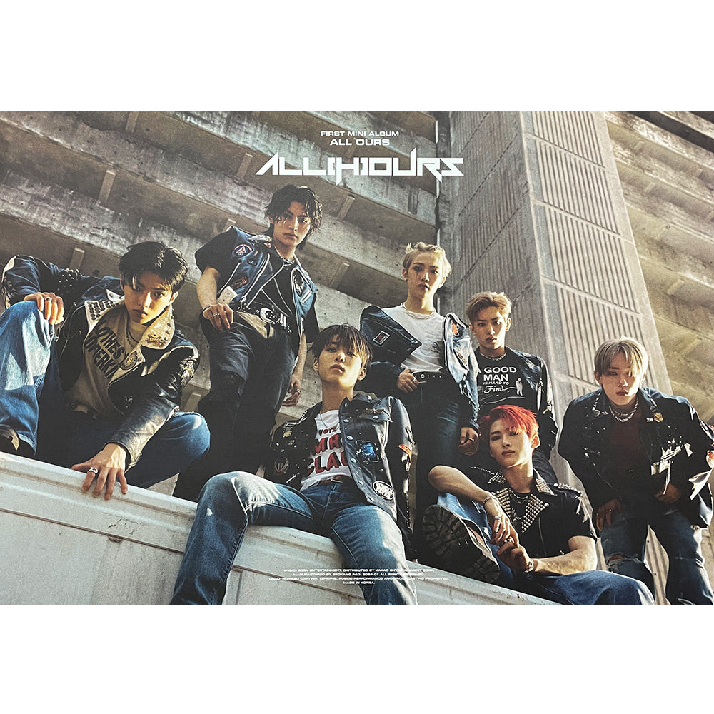 올아워즈 | ALL(H)OURS | 1ST MINI ALBUM [ ALL OURS ] | (NIGHT VER.) POSTER ONLY