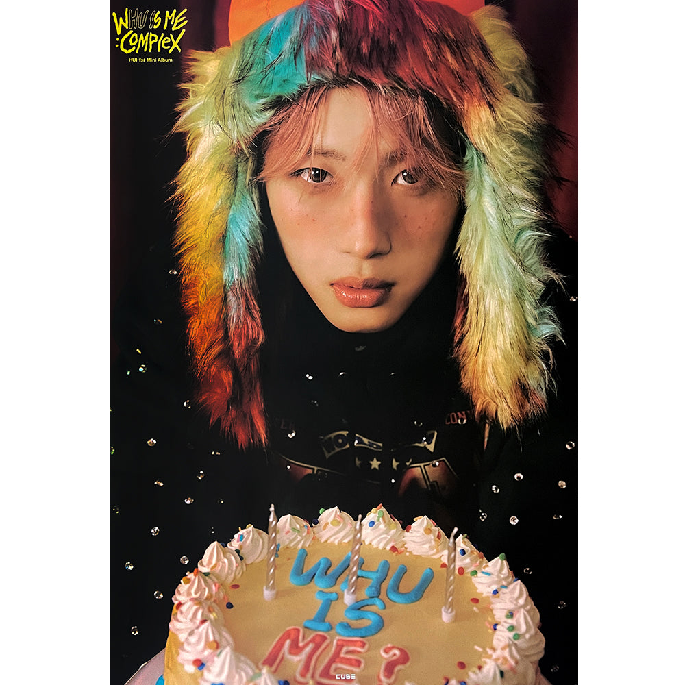 후이 | HUI | 1ST MINI ALBUM [ WHU IS ME : COMPLEX ] | (VER.C) POSTER ONLY
