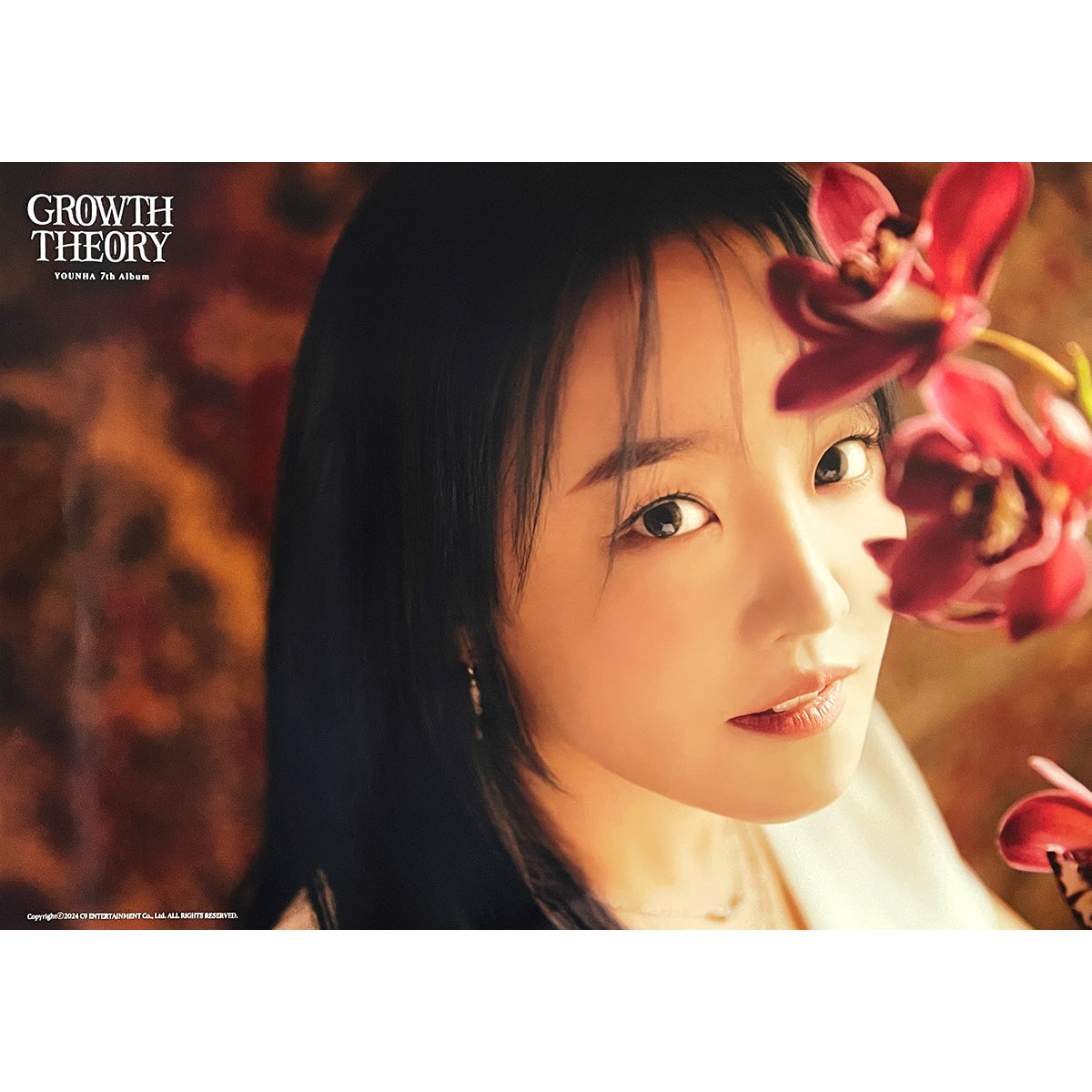 윤하 | YOUNHA | 7TH ALBUM [ GROWTH THEORY ] | POSTER ONLY – Music Plaza