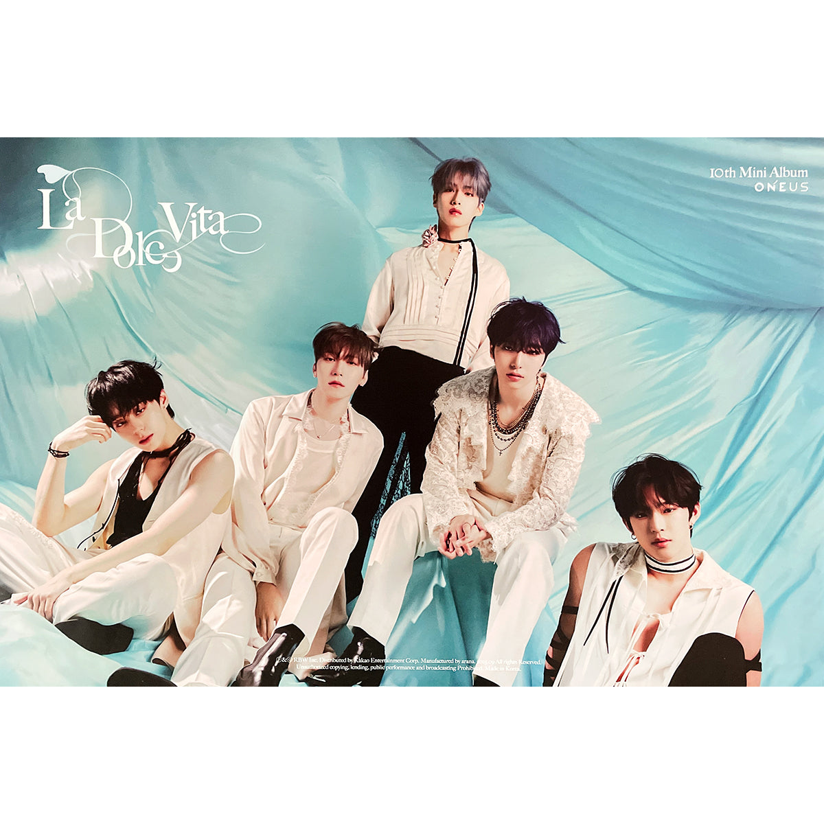 원어스 | ONEUS | 10TH MINI ALBUM [ LA DOLCE VITA ] | (C VER.) POSTER ONLY