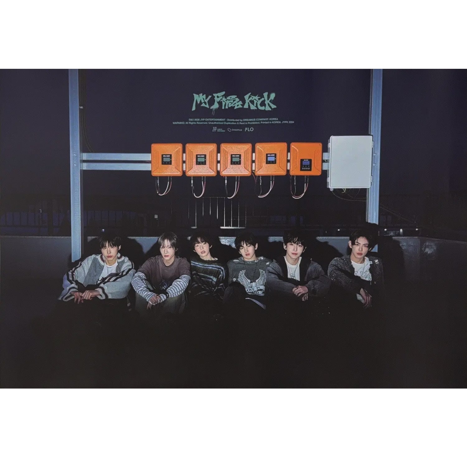 킥플립 | KICKFLIP | THE 4TH MINI ALBUM [ My First Kick ] | POSTER ONLY