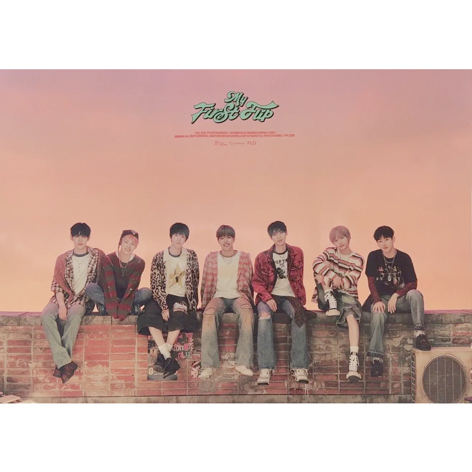 킥플립 | KickFlip THE 3RD MINI ALBUM [ My First Flip ] | POSTER ONLY