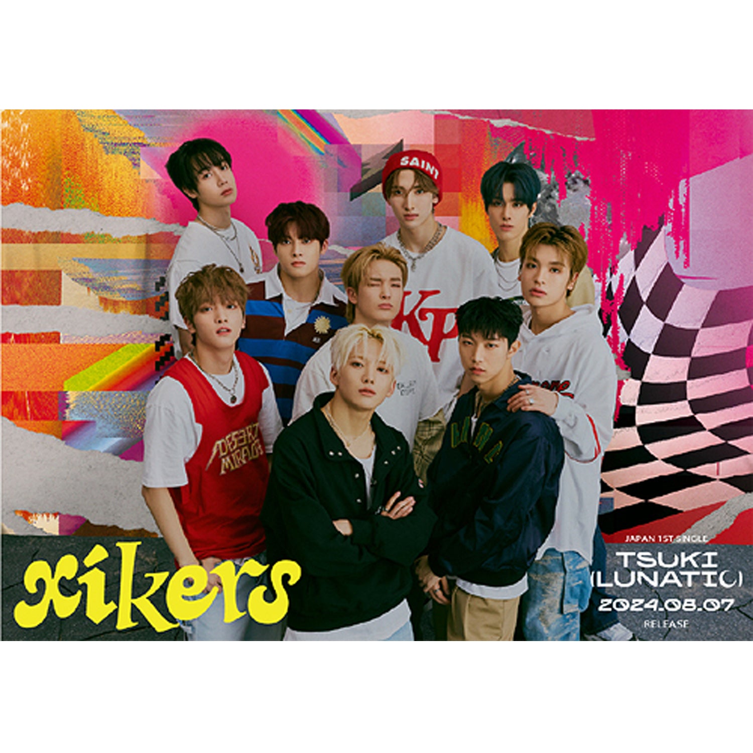 XIKERS | Tsuki (Lunatic) JAPAN | POSTER ONLY