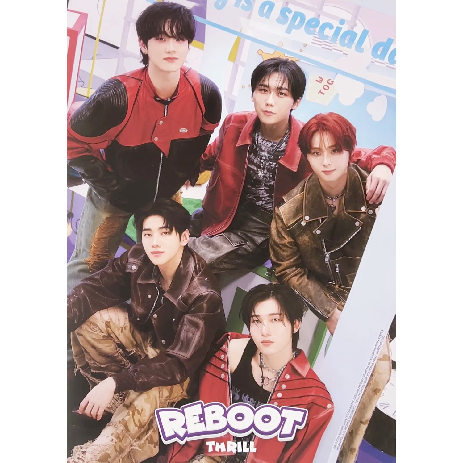 디케이지 | DKZ 2ND MINI ALBUM [ REBOOT ] | POSTER ONLY