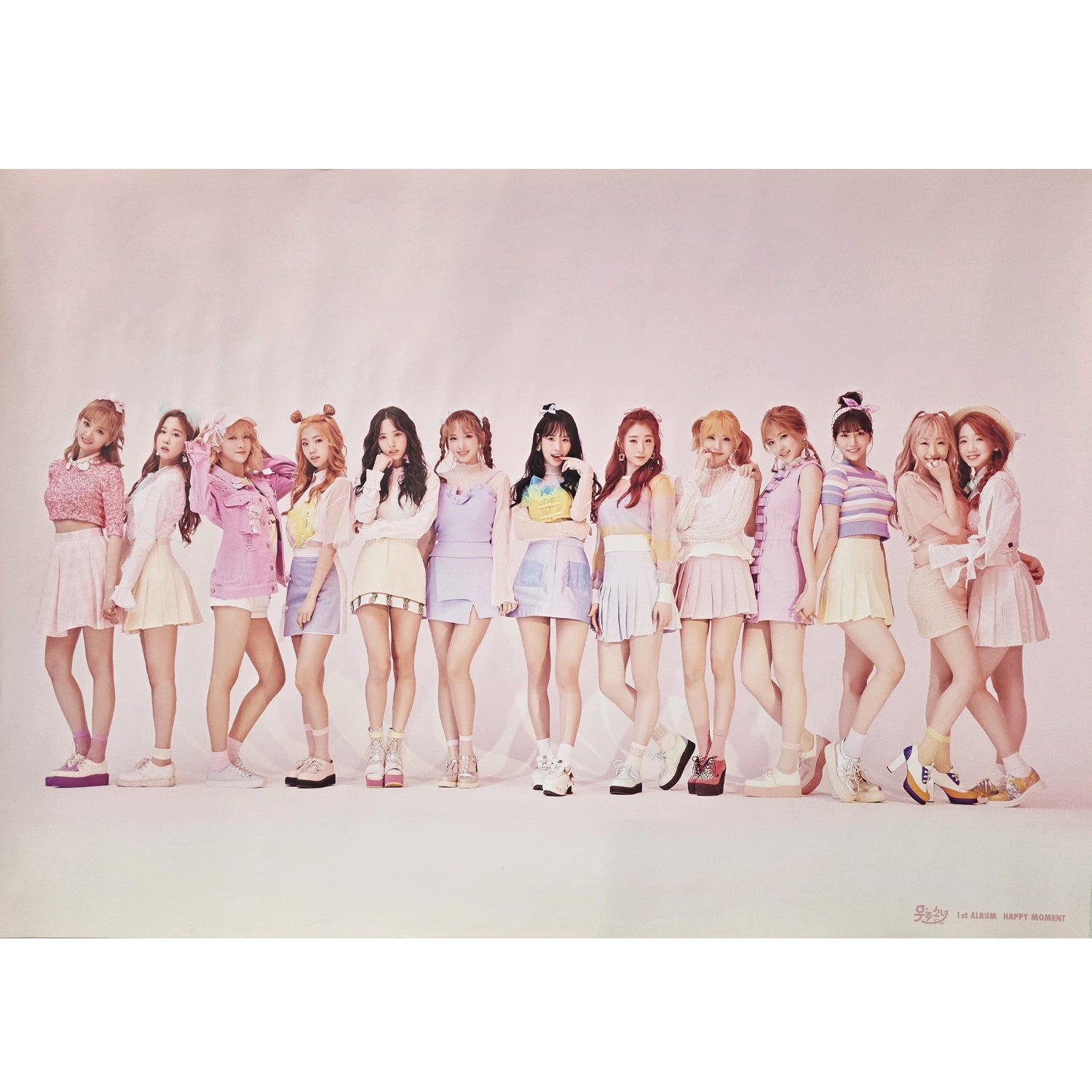 우주소녀 | WJSN 1ST ALBUM [ HAPPY MOMENT ] | POSTER ONLY
