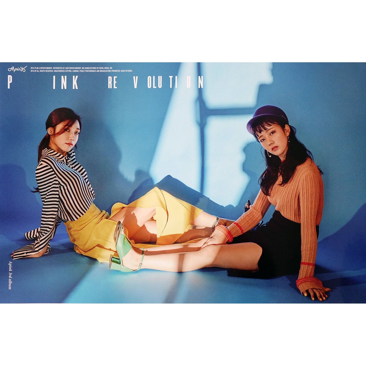 에이핑크 | APINK | 3RD ALBUM [ PINK REVOLUTION ] | POSTER ONLY