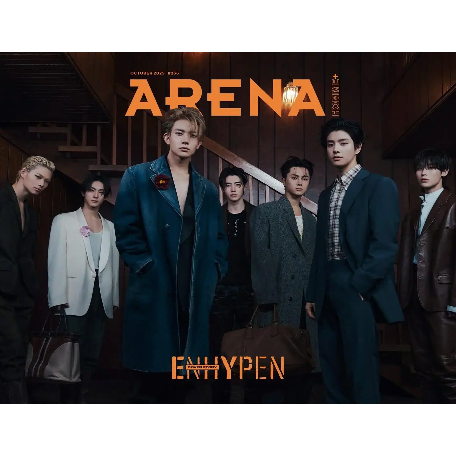 아레나 | ARENA HOMME+ 2025-10 [ ENHYPEN ] | POSTER ONLY