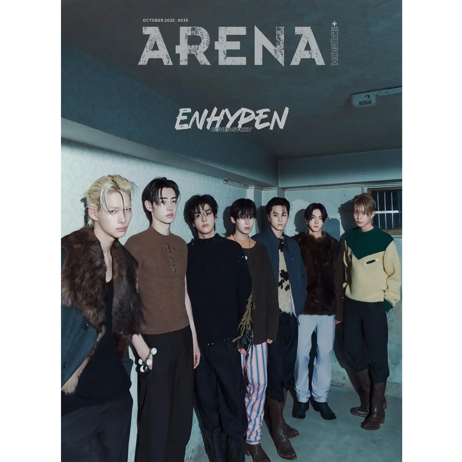아레나 | ARENA HOMME+ 2025-10 [ ENHYPEN ] | POSTER ONLY