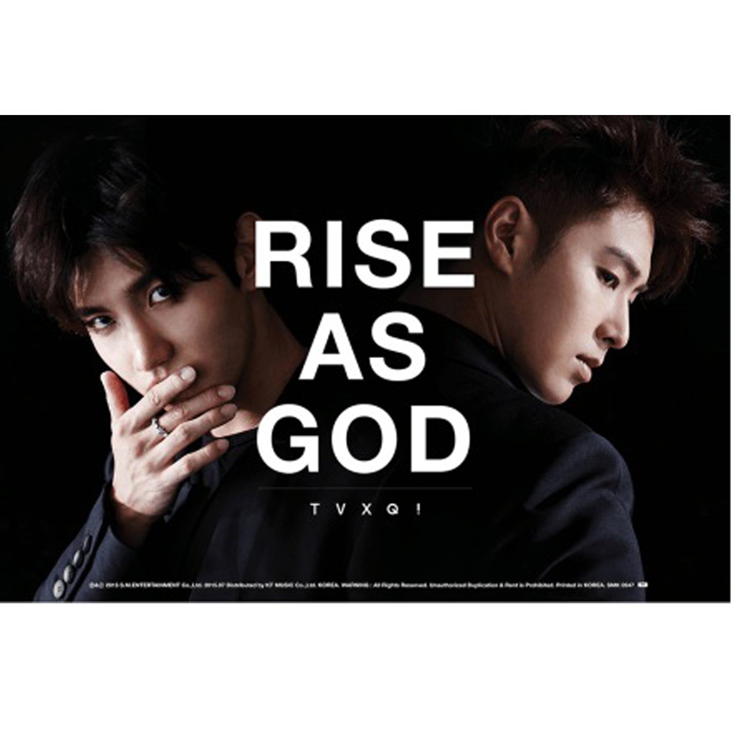 동방신기 | TVXQ 2ND SPECIAL ALBUM [ RISE AS GOD ] | POSTER ONLY