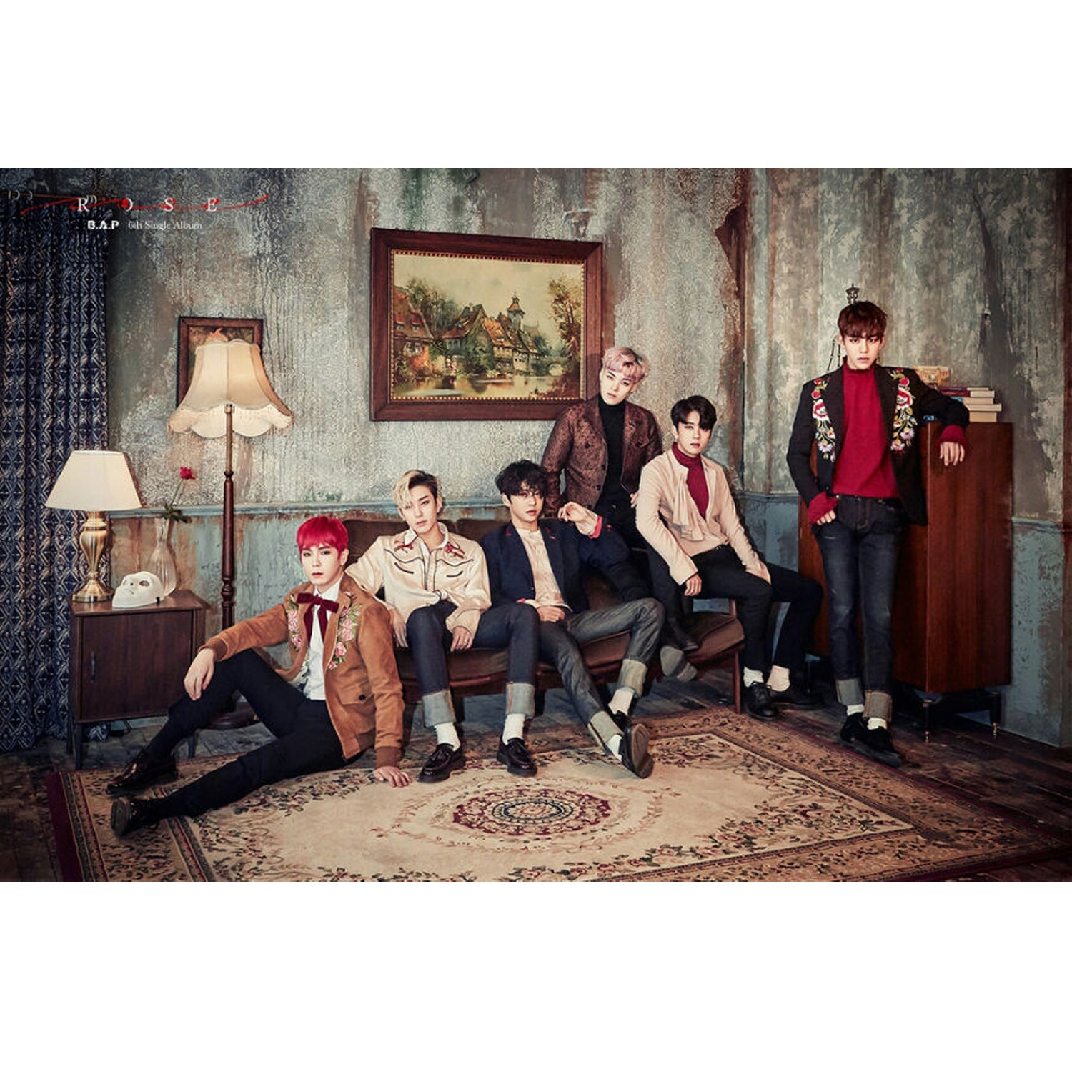 비에이피 | B.A.P 6TH SINGLE ALBUM [ ROSE ] | POSTER ONLY