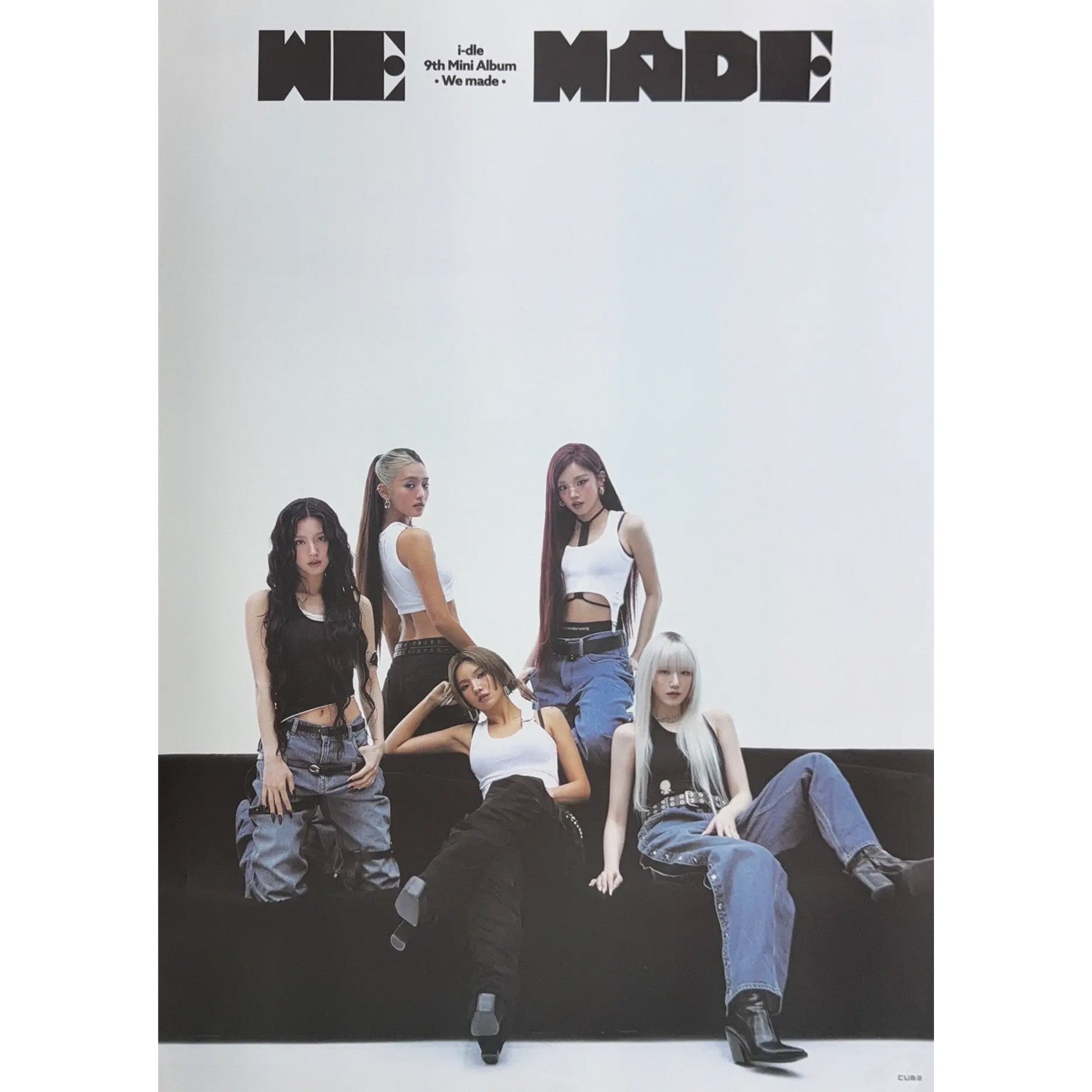 아이들 | i-dle 9TH MINI ALBUM [ WE MADE ] | POSTER ONLY