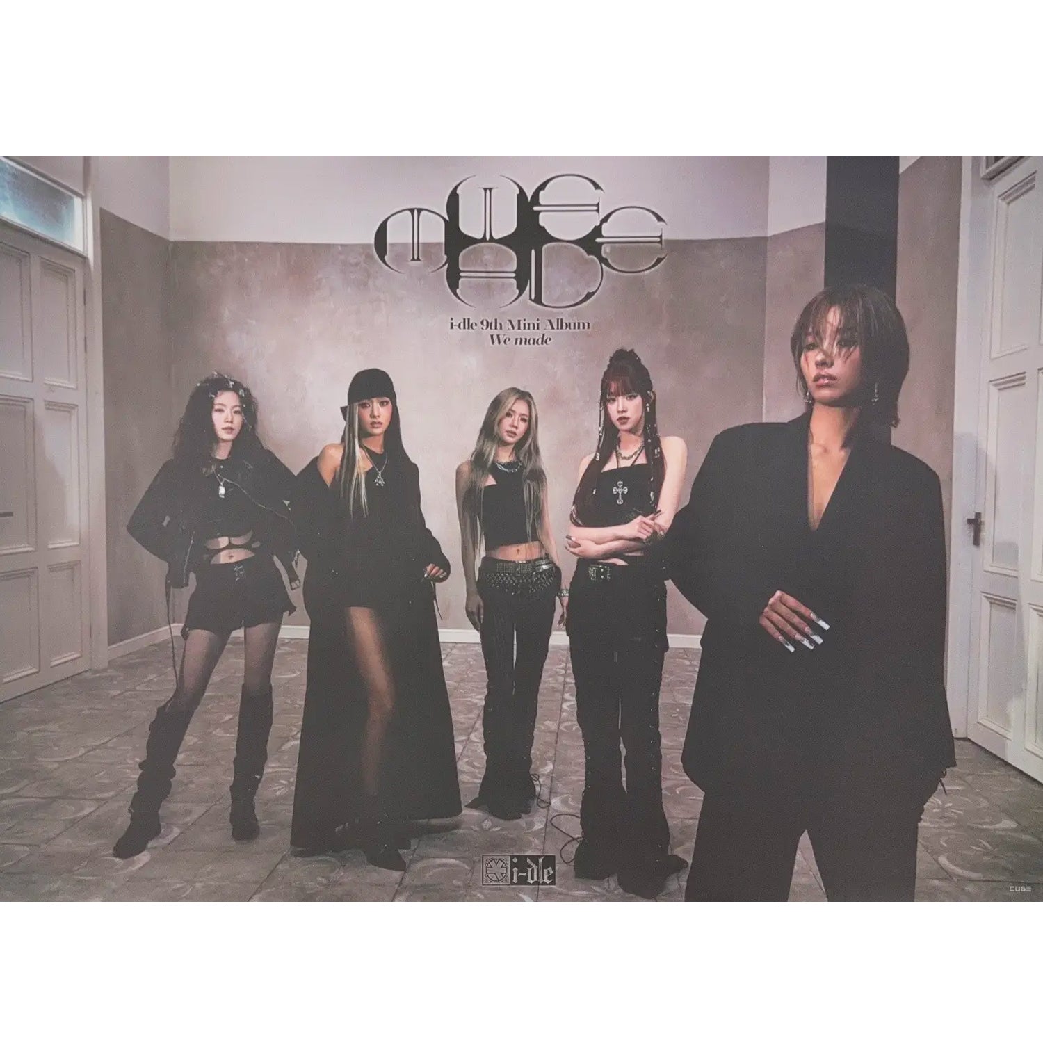 아이들 | i-dle 9TH MINI ALBUM [ WE MADE ] | POSTER ONLY