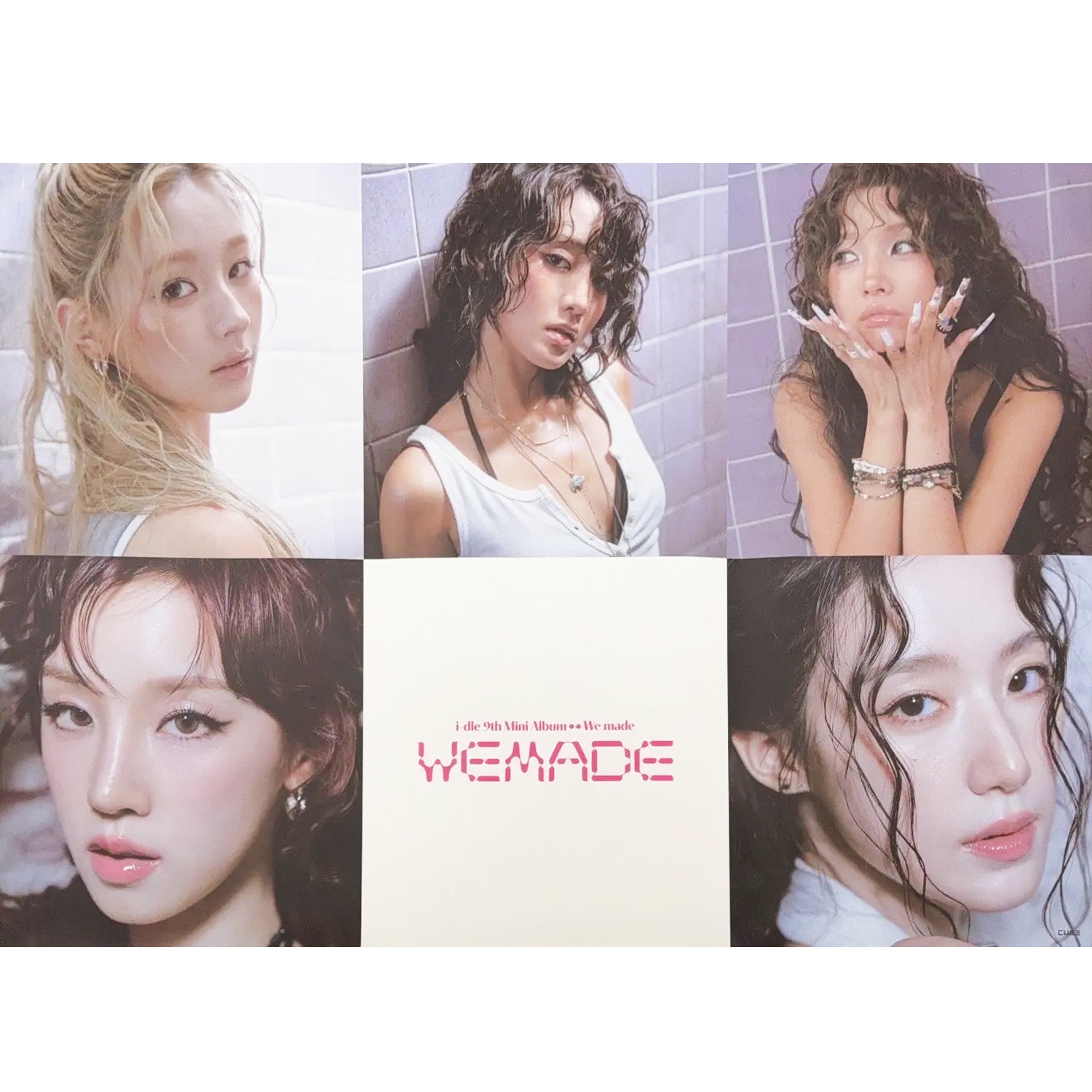아이들 | i-dle 9TH MINI ALBUM [ WE MADE ] | POSTER ONLY - Music Plaza