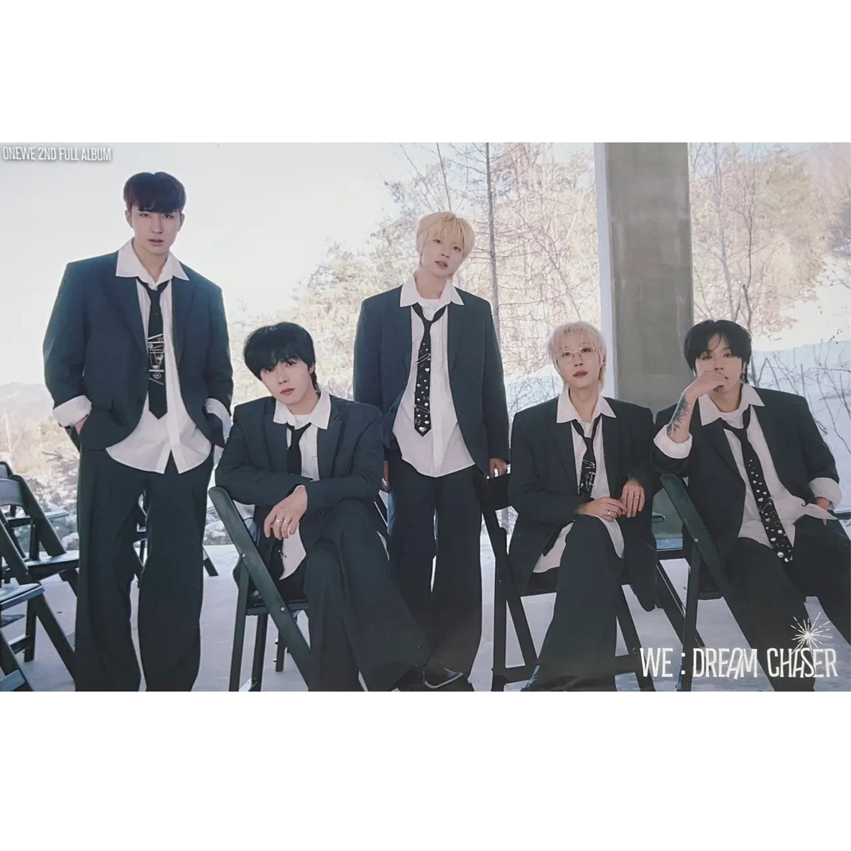 원위 | ONEWE 2ND FULL ALBUM [ WE: DREAM CHASER ]  POSTER ONLY