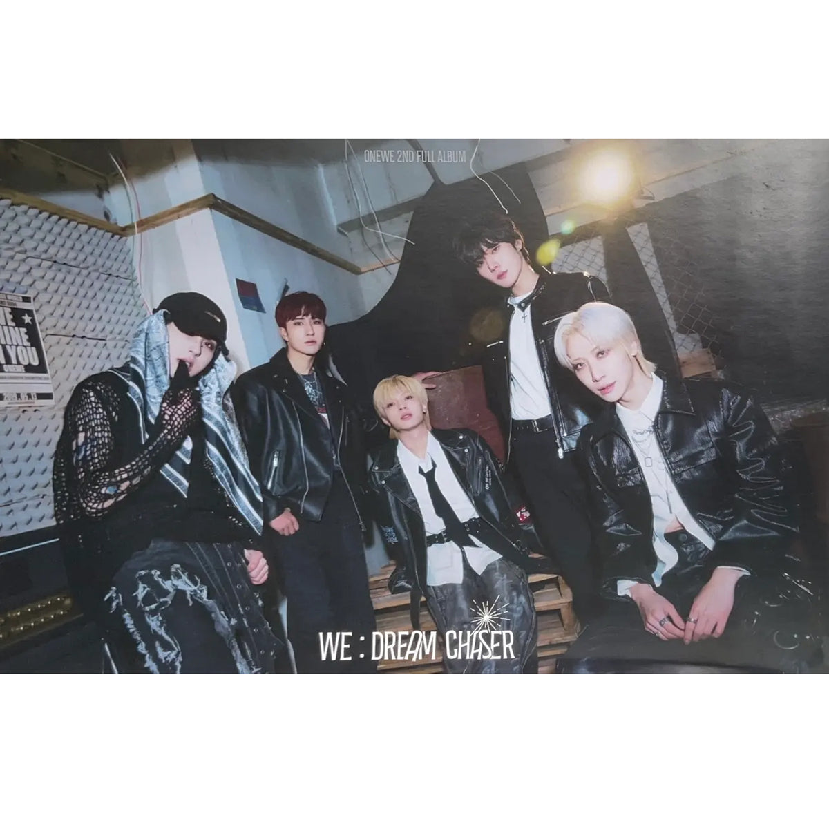 원위 | ONEWE 2ND FULL ALBUM [ WE: DREAM CHASER ]  POSTER ONLY