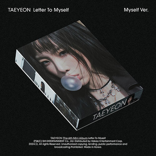태연 | TAEYEON 6TH MINI ALBUM [ LETTER TO MYSELF ] MYSELF VER.