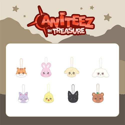ATEEZ X ANITEEZ [ PLUSH NAME TAG ] ANITEEZ IN TREASURE - Music Plaza