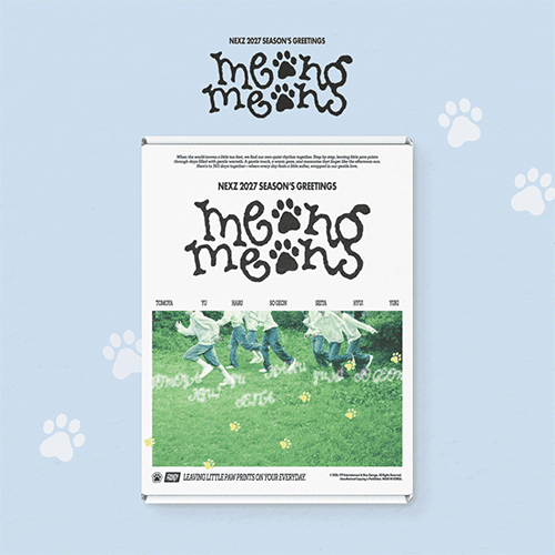NEXZ 2027 SEASON'S GREETINGS [ meong meong ]+ PHOTO SET