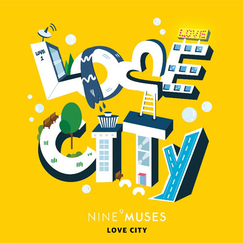 나인뮤지스 | NINE MUSES 5TH MINI ALBUM REPACKAGE [ MUSES DIARY PART 3 LOVE CITY ]