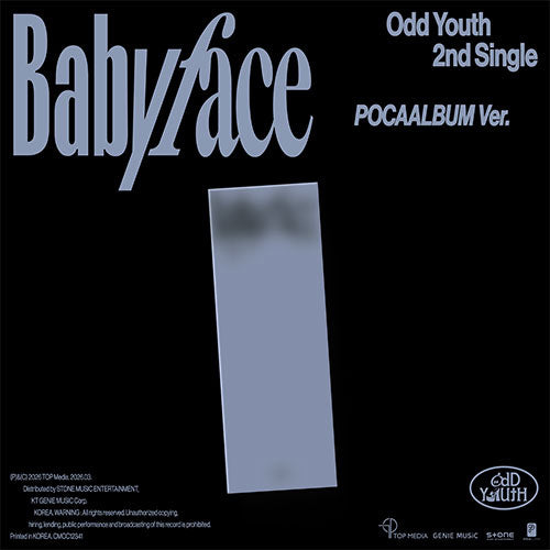 오드유스 | ODD YOUTH 2ND SINGLE ALBUM [ Babyface ] POCA ALBUM VER.