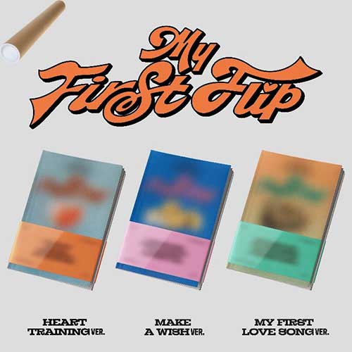 킥플립 | KickFlip [ My First Flip ]+ UNFOLDED POSTER+POB