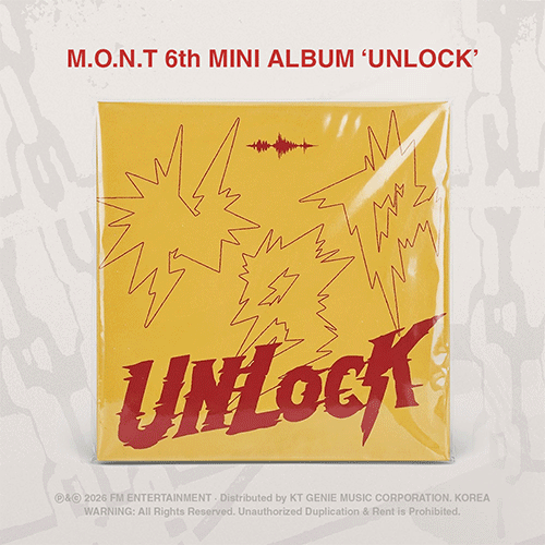 M.O.N.T 6TH MINI ALBUM [ UNLOCK ]