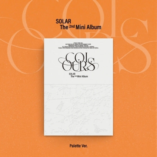 솔라 | SOLAR THE 2ND MINI ALBUM [ COLOURS ] PALETTE VER.