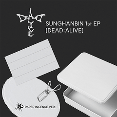 DEAD or ALIVE Libraian Document DVD（サイン） 성한빈 | SUNGHANBIN 1ST EP [ DEAD: ALIVE ] PAPER INCENSE VER