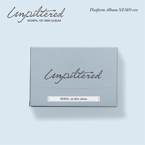 원필 | WONPIL 1ST MINI ALBUM [ Unpiltered ] PLATFORM VER. - Music