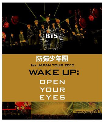 BTS (Bangtan Boys) 1st Japan Tour 2015 "Wake Up: Open Your Eyes" Blu-ray