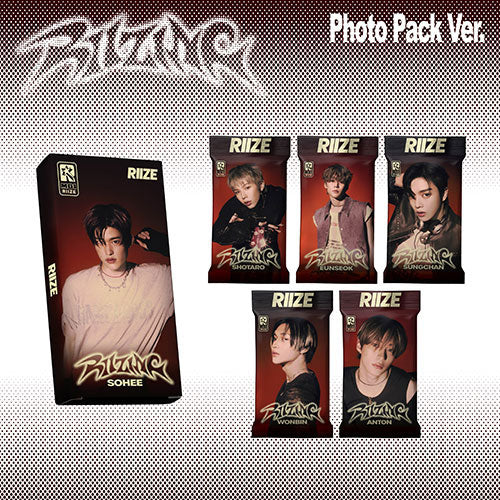 라이즈 | RIIZE 1ST MINI ALBUM [ RIIZING ] PHOTO PACK VER.