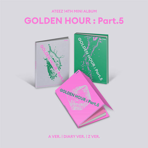新品未開封 ATEEZ アルバム GOLDEN HOUR part5 ATEEZ 14TH MINI ALBUM [ GOLDEN HOUR : Part.5 ] - Music Plaza
