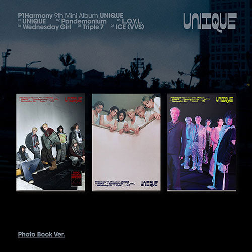 피원하모니 | P1Harmony 9TH MINI ALBUM [ UNIQUE ] PHOTO BOOK VER.+2POB