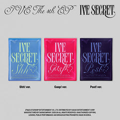 아이브 | IVE THE 4TH EP [ IVE SECRET ]+WITHMUU POB - Music Plaza