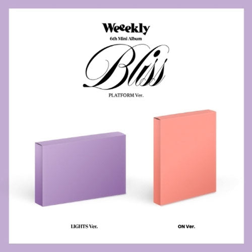 위클리 | WEEEKLY 6TH MINI ALBUM [ BLISS ] PLATFORM VER.