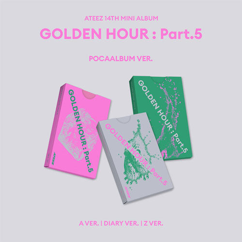 에이티즈 | ATEEZ 14TH MINI ALBUM [ GOLDEN HOUR : Part.5 ] POCAALBUM