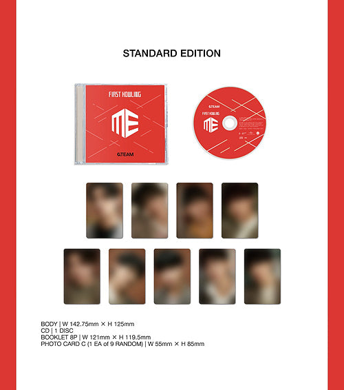 앤팀 | &TEAM JAPANESE SINGLE ALBUM [ FIRST HOWLING : ME ] REGULAR EDITION