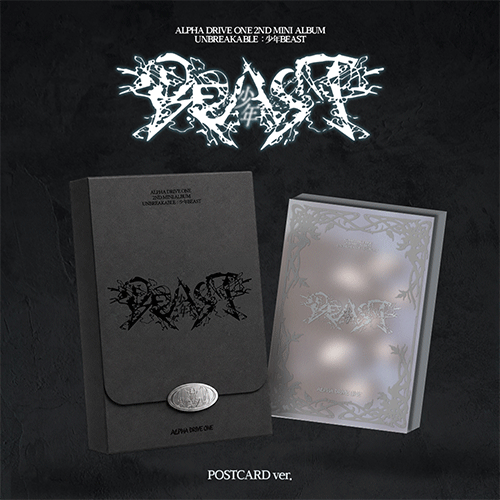 ALPHA DRIVE ONE 2ND MINI ALBUM [ UNBREAKABLE : 少年BEAST ] POSTCARD VER.
