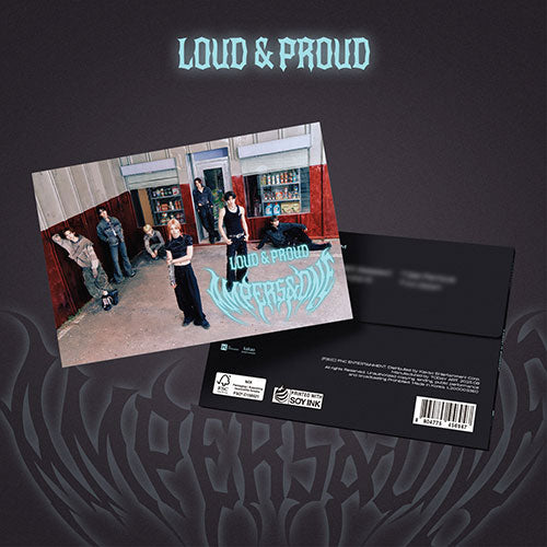 앰퍼샌드원 | AMPERS&ONE 3RD MINI ALBUM [ LOUD&PROUD ] POSTCARD VER.